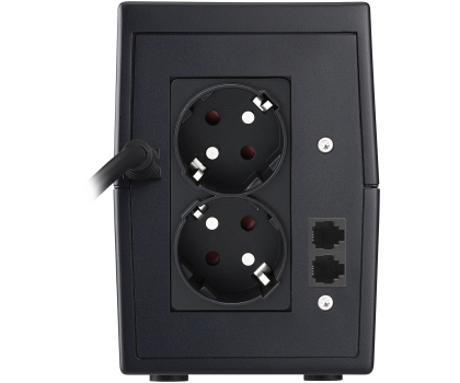 UPS (zasilacz awaryjny) Power Walker LINE-INTERACTIVE (650VA/360W, 2x Schuko, AVR)